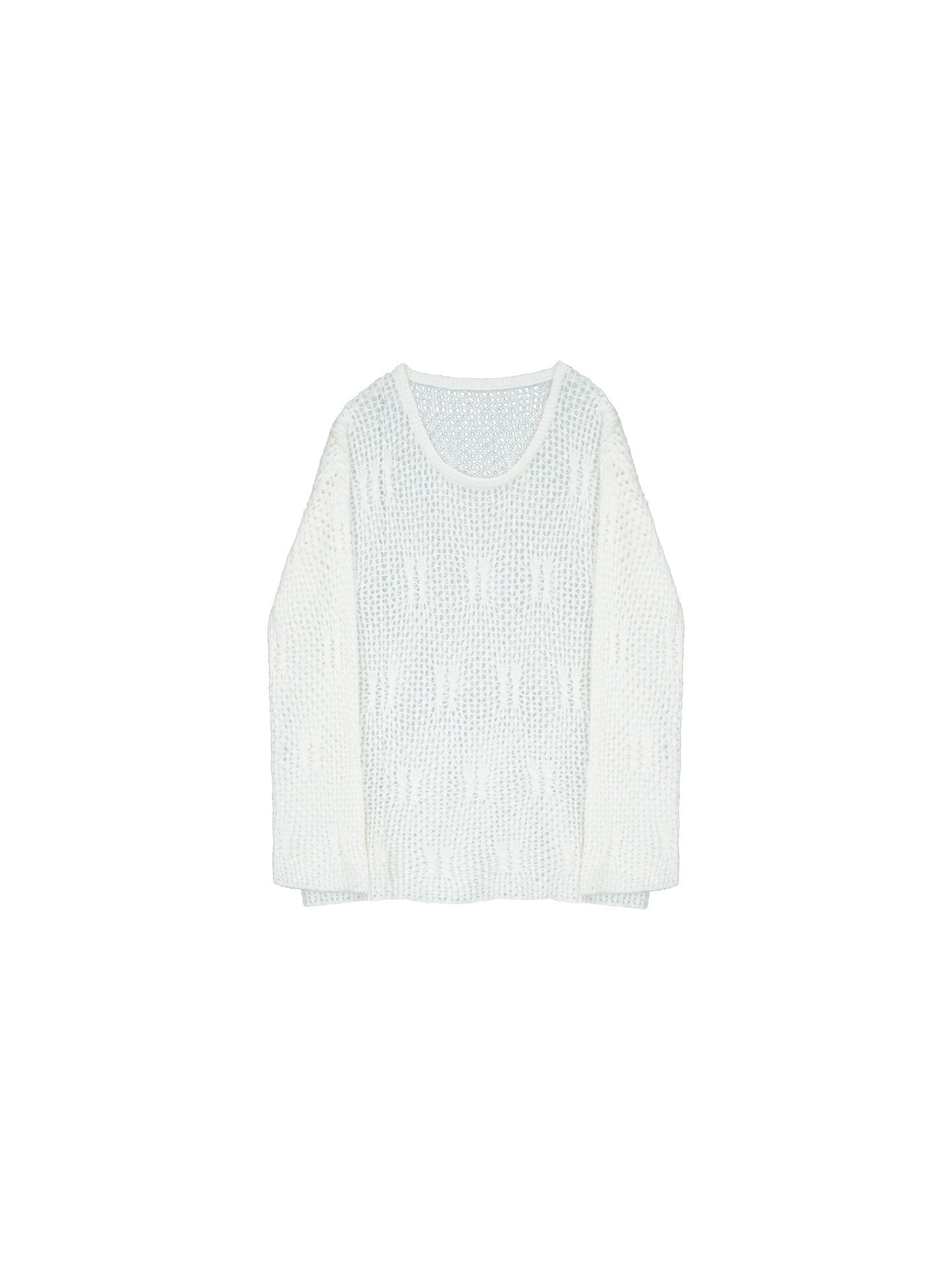 Yunlu Relaxed Round-Neck Knit Cover-Up – Hong Kong Retro Autumn Mood