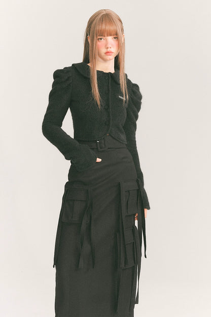 Merit Lace - Black 3D Work Dress for Spring