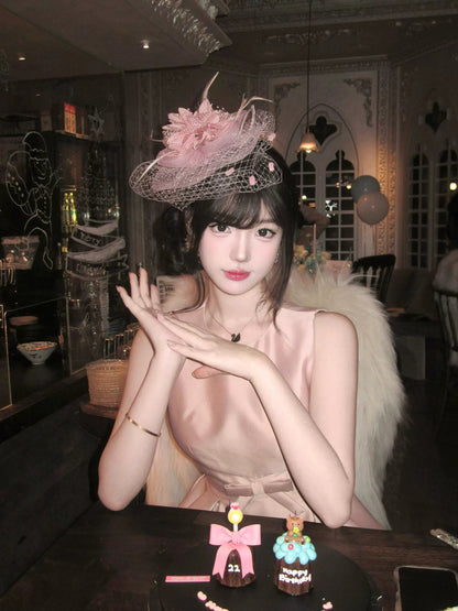 French Couture Birthday Dress – Heavy-Embellished Celebrity Gown