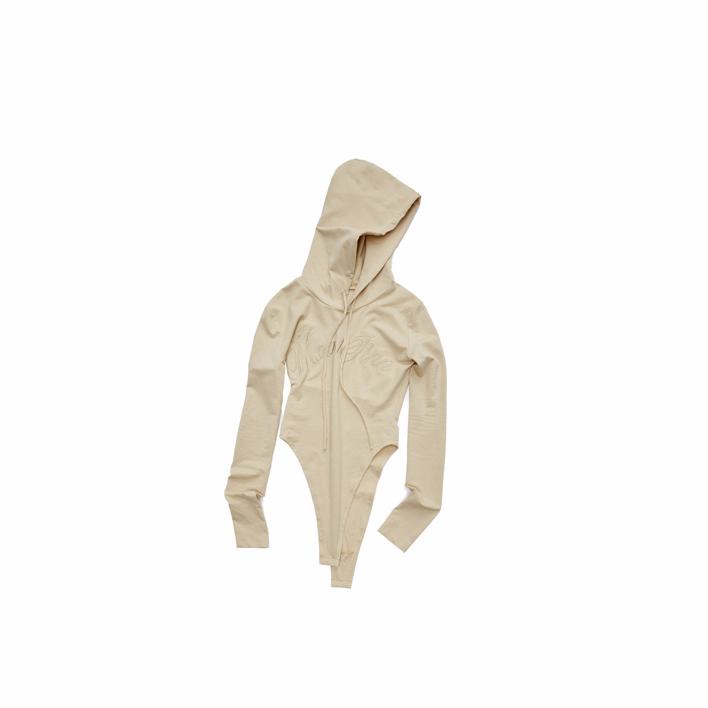 Embroidered Hooded Jumpsuit