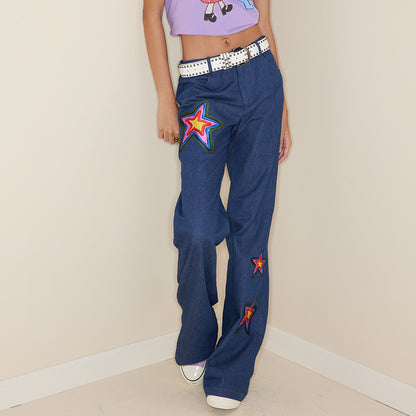 Stella Denim Flare Pants