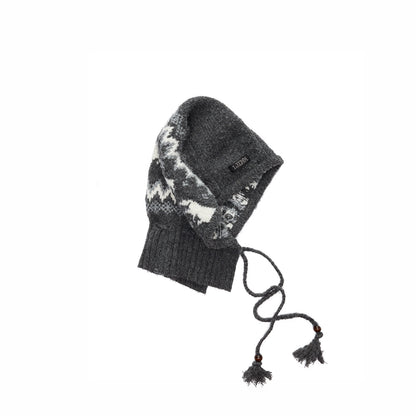 Fair Isle Pony Jacquard Winter Hat