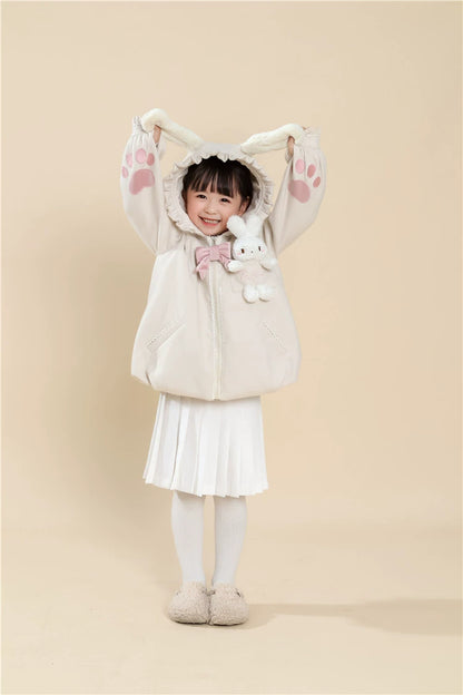 Flower Bud Zoo Cat Ear Jacket for Kids