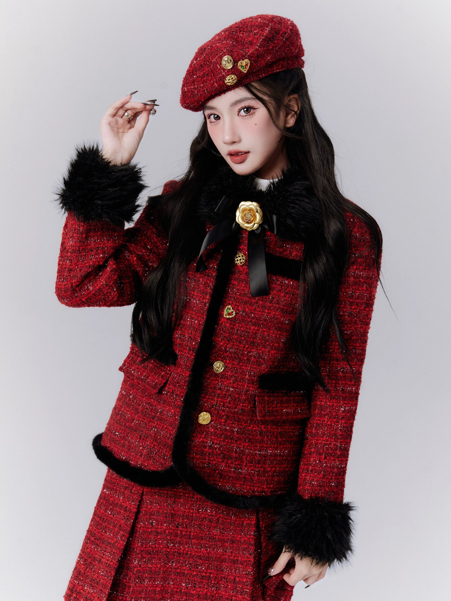 Little Fragrant Red Beret