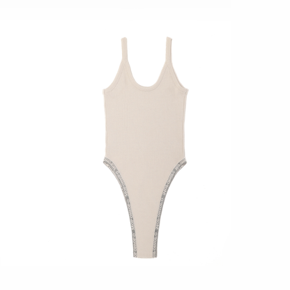 U-neck Jacquard Camisole Vest
