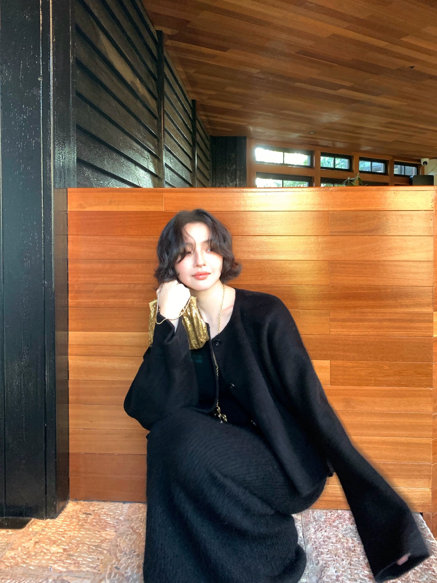 Wool-Silk-Rabbit Hair Blend Short Jacket – Hong Kong Retro Fall/Winter