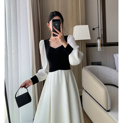 French Hepburn Style Dress