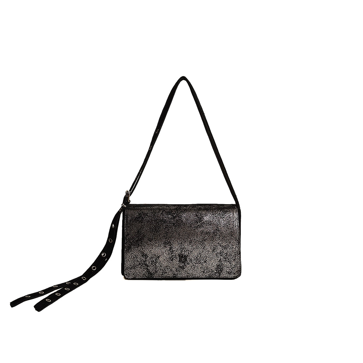 Sparkling Powder Coating Crossbody Bag