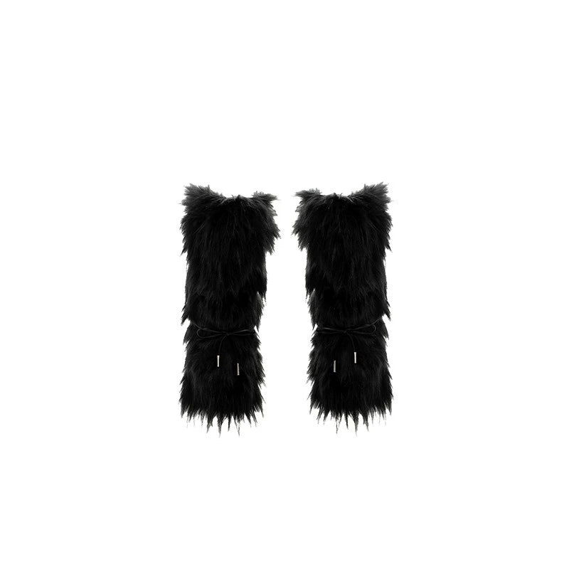 Faux Fur Boot Covers – Transform Boots with Warmth & Fluff