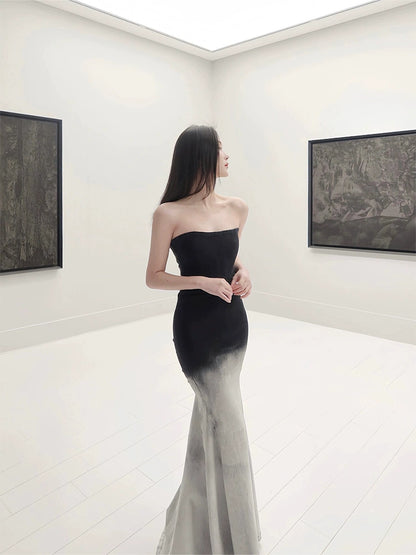 Denim Fishtail Wrap Skirts – High-End Herringbone Luxe Birthday Designs