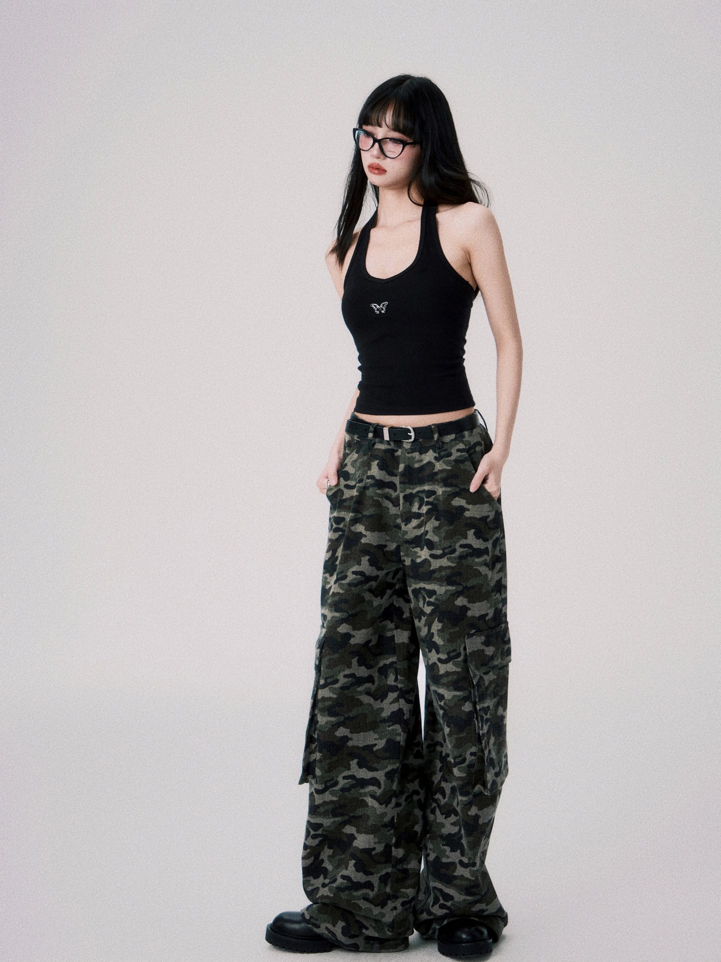 Loose Camouflage Cargo Pants - Casual Cool