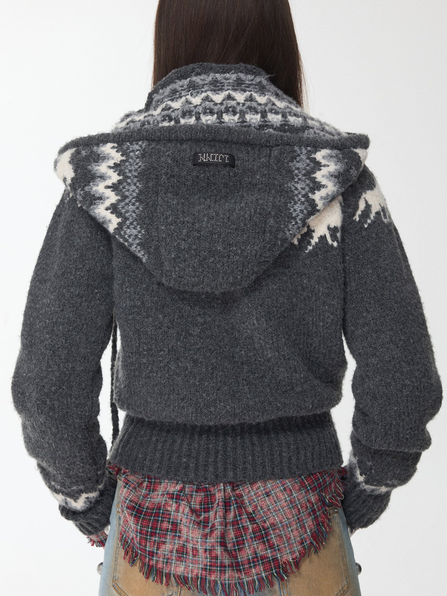 Fair Isle Pony Jacquard Winter Hat
