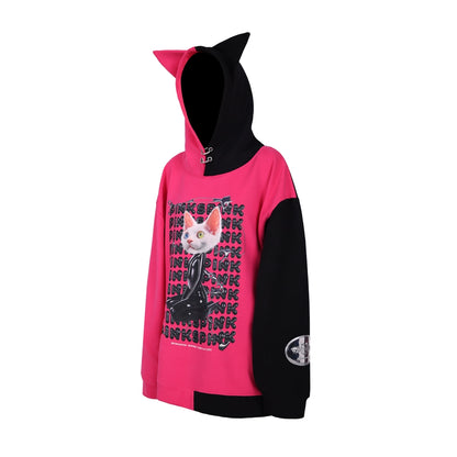 Cat Ear Hooded Punk Coat