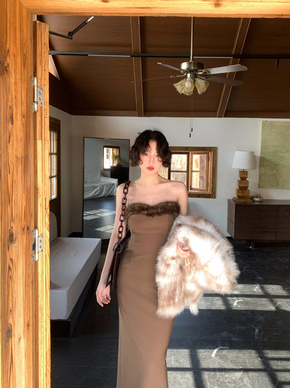 To The Appointment Off-Shoulder Evening Gown