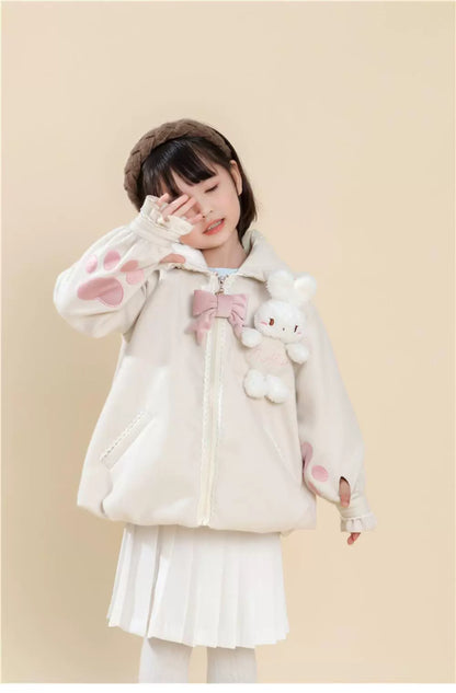 Flower Bud Zoo Cat Ear Jacket for Kids