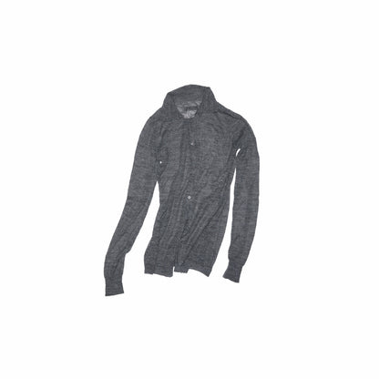 Sheer Mohair Knit Cardigan