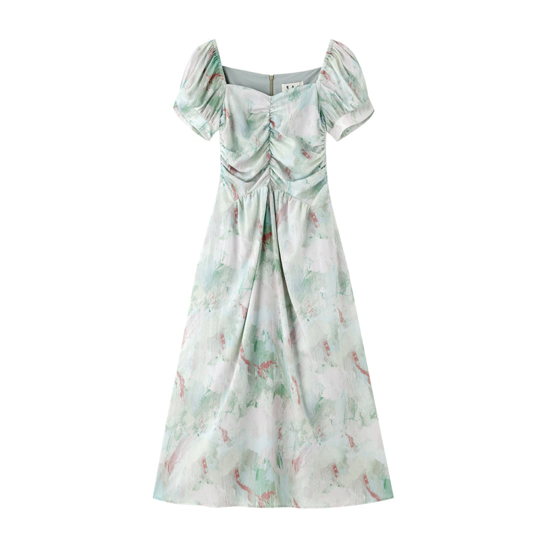 Floral Tencel Print Dress