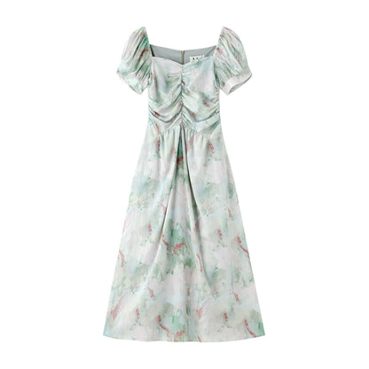 Floral Tencel Print Dress