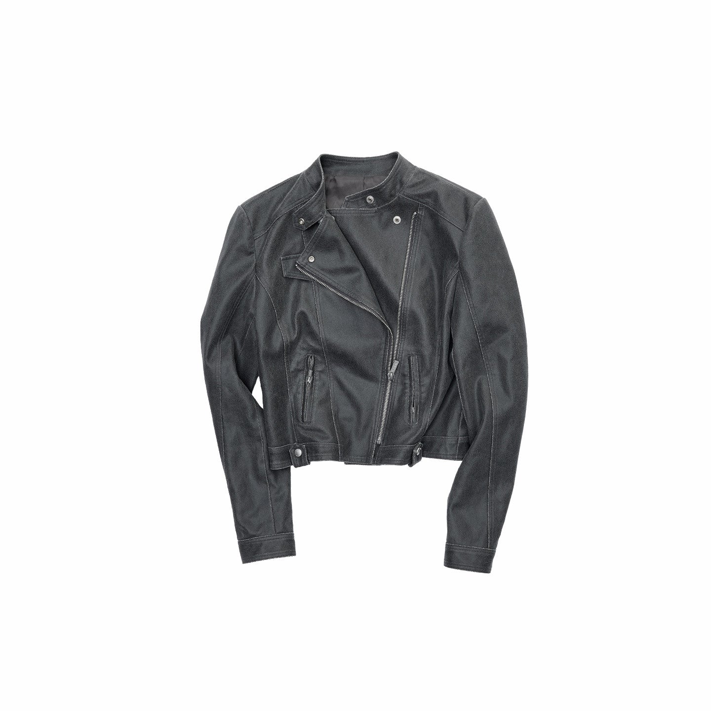 Vintage Leather Biker Jacket