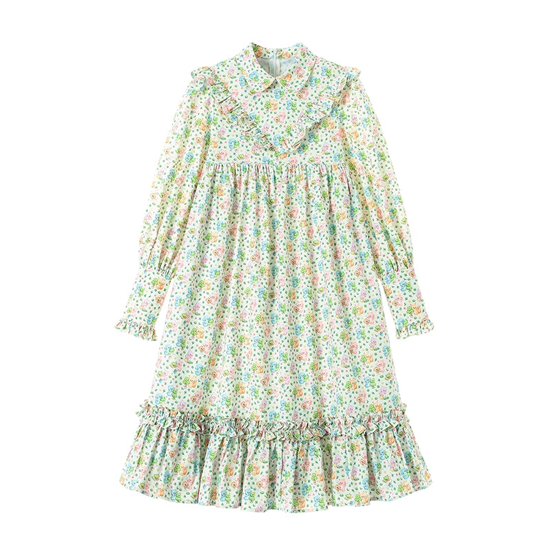 Cartoon Ruffle Doll Dress