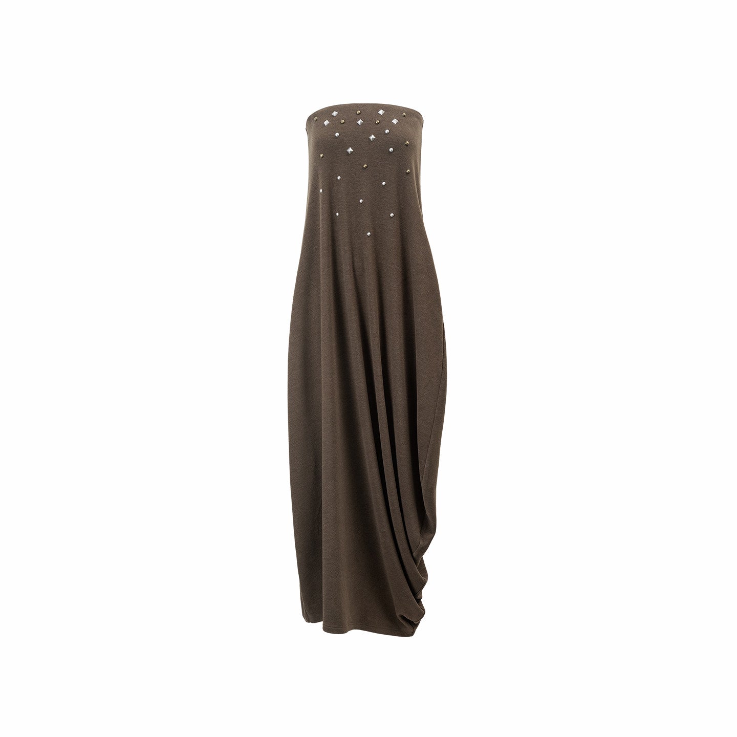Rivet Bandeau Maxi Dress
