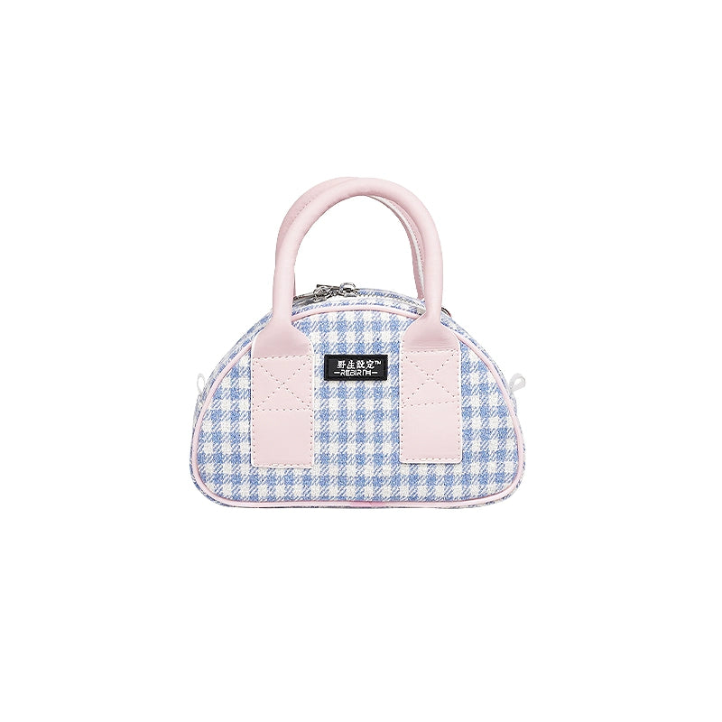 Checker Phone Bag