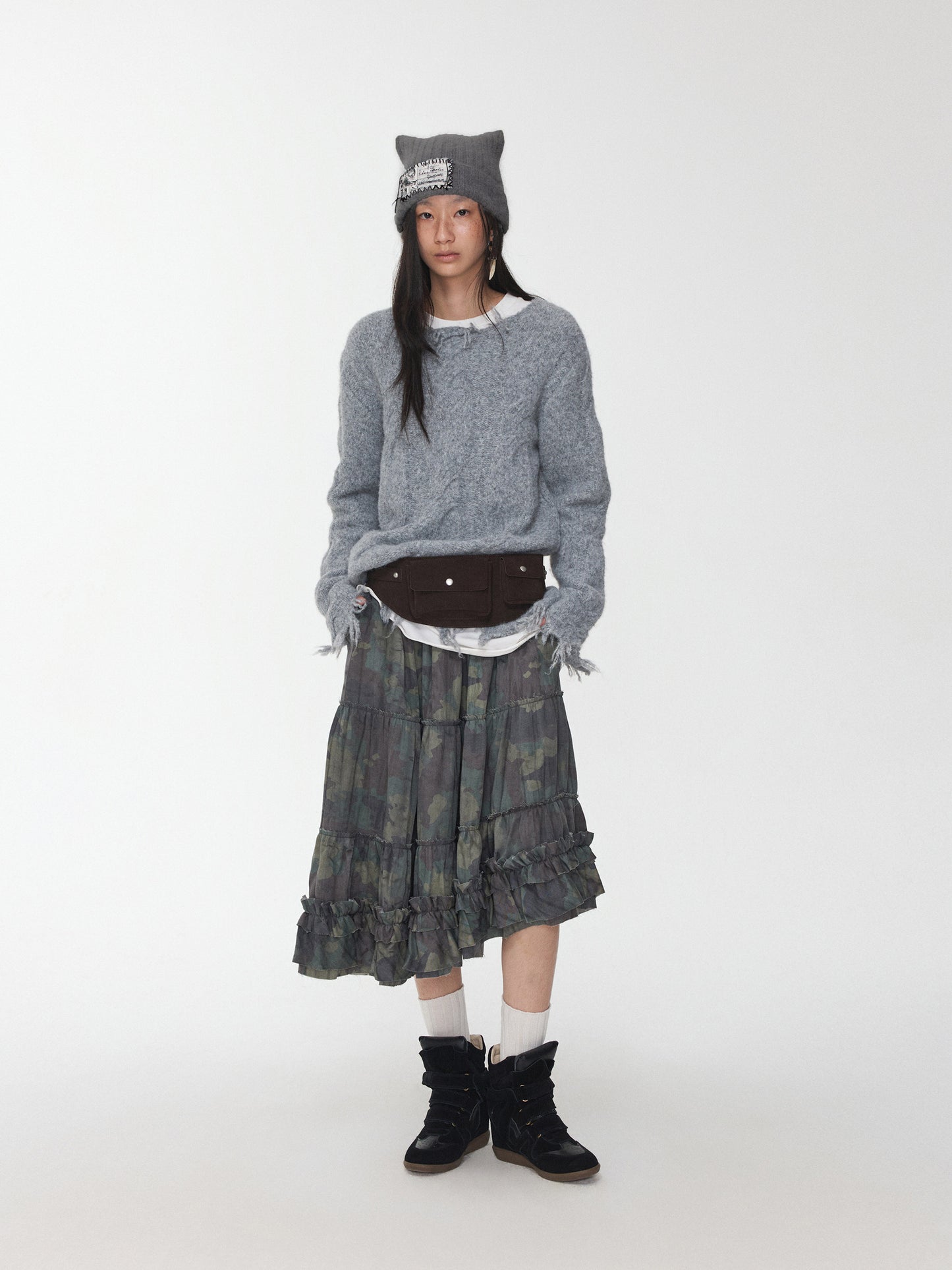 Cable Knit Relaxed Sweater