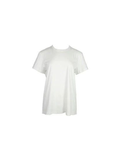 French Off-Shoulder Cotton T-Shirt