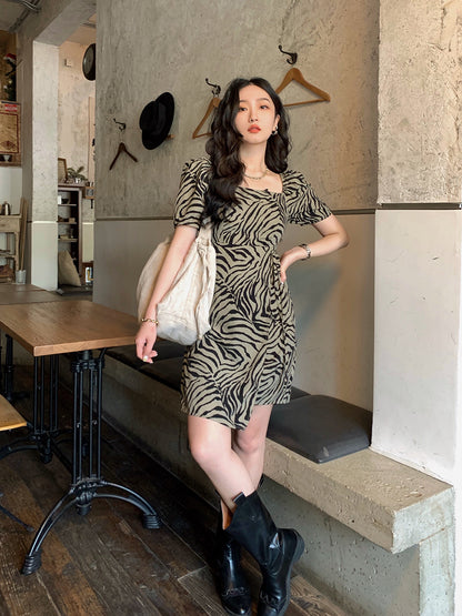 Chic Zebra Summer Dress