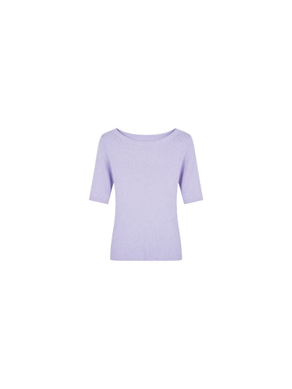 French Vintage Bardot Knit Top