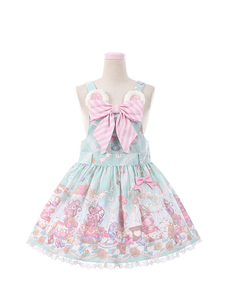 Sweet Mouse Strap Dress