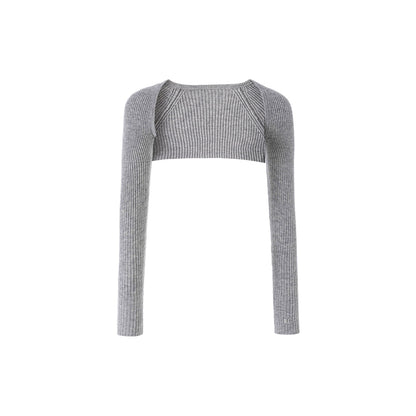 Wool Knit Neck Tank Set