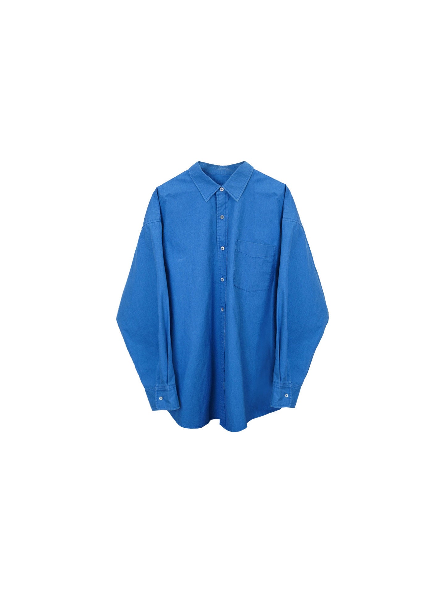 Old Time Cotton Long-Sleeve Slim Shirt – Hong Kong Retro Autumn Staple