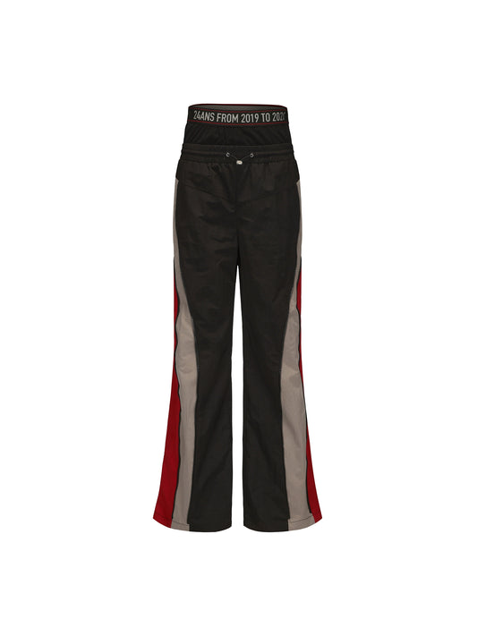 Perfect for Sports Fashion | Double Waist Color Block Assault Pants