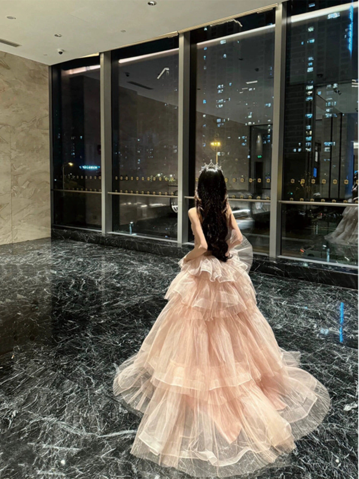 Luxe Princess Tutu Dress – Elegant Adult Birthday Party Gown