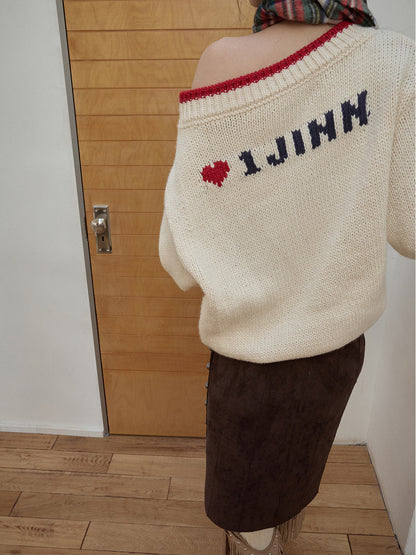 Fair Isle Icelandic Knit Sweater