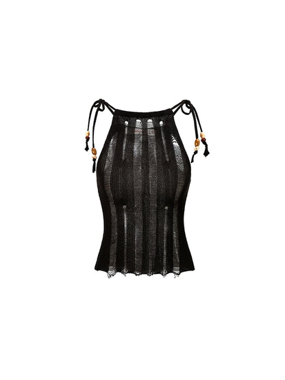 Ice Gauze Knitted Tank Top