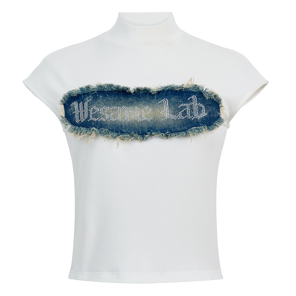 T-shirt a manicotto vintage a maniche corta