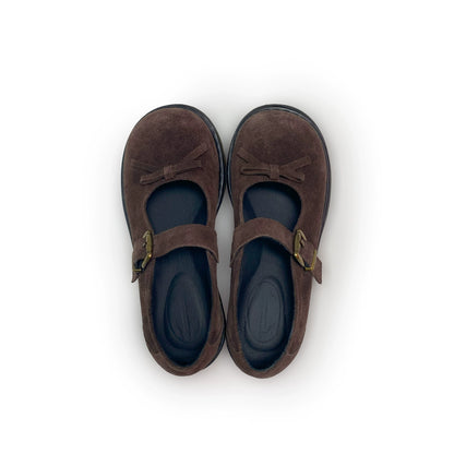Mary Jane Leather Shoes