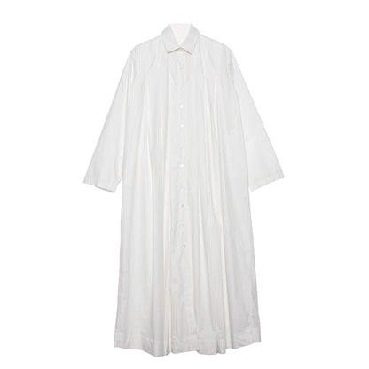 Original Heavy Industry Organ Pleated Shirt Dress