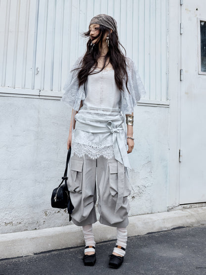 Relaxed Bubble Shorts | Urban Nomad Unisex Utility Shorts