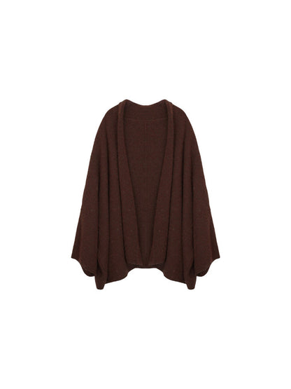 Moonlight over the Pond Rabbit Fur Blend Knit Cardigan – Hong Kong Retro Autumn Cozy Style