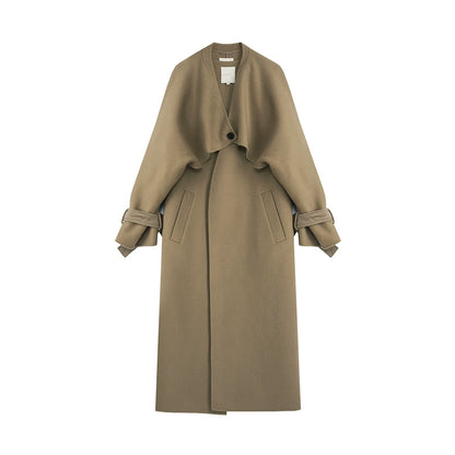 Reversible Wool Nylon Coat