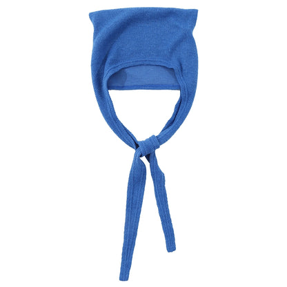 Folded Ear Cat Knit Hat