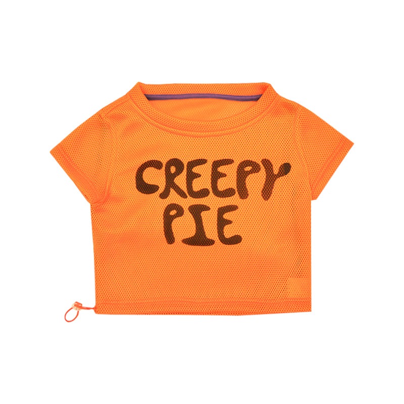 3-color Creepy Pie Print T-Shirt