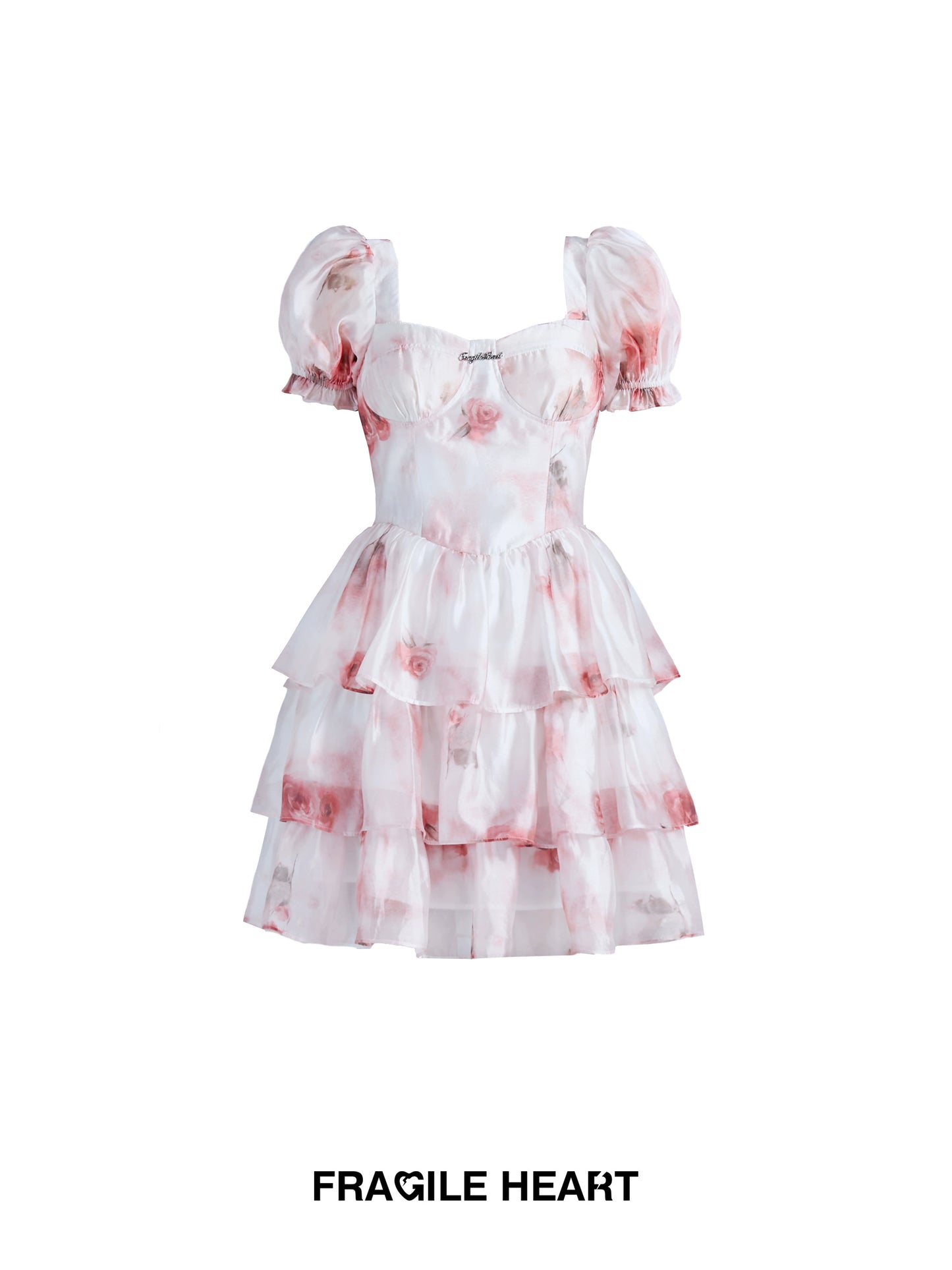 Vitality Peach Blossom Waist Princess Dress