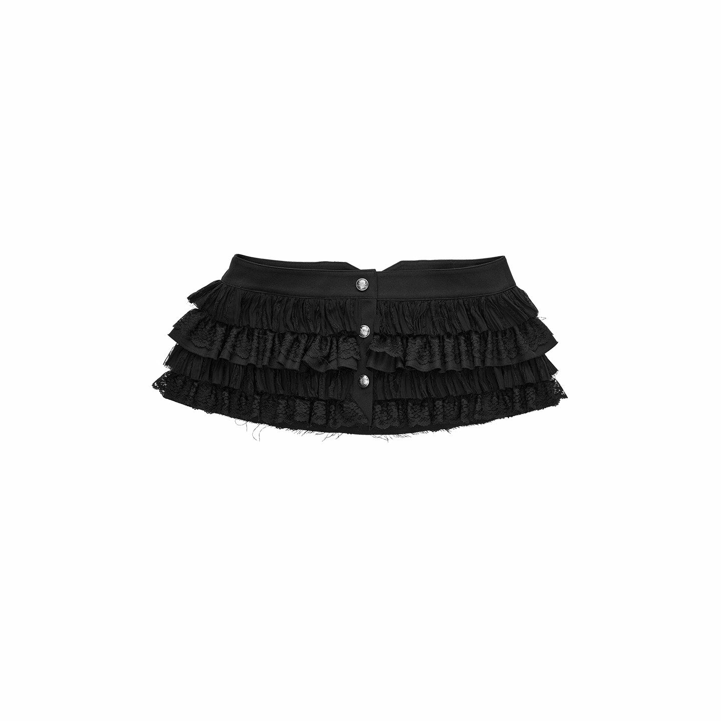 Buckle Waist Cake Skirt