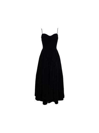 Velvet Lace Swing Dress