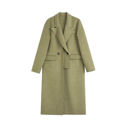 Albaka Laine double manteau