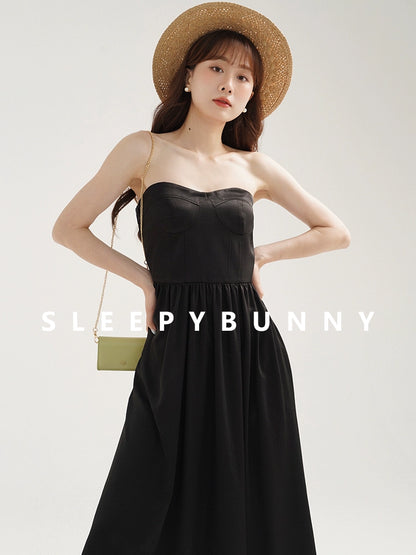 Slim Black Dress